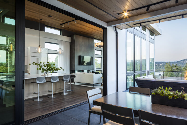 Mercer Island 03 custom home outdoor living