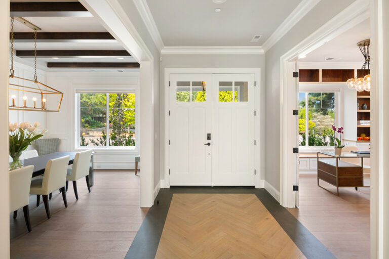 Mercer Island 04 custom home entry