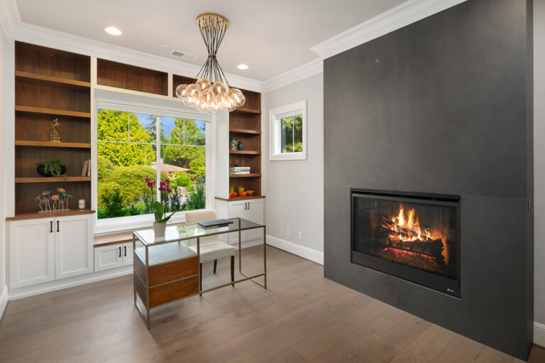 Mercer Island 04 custom home office