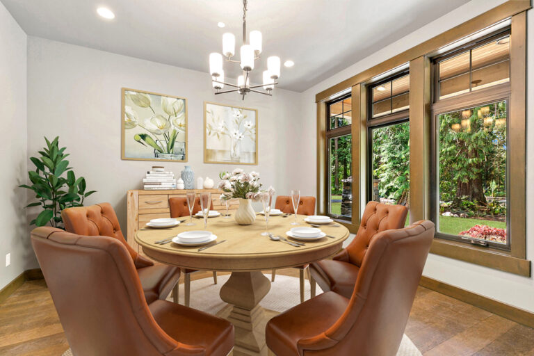 Redmond 01 custom home dining room
