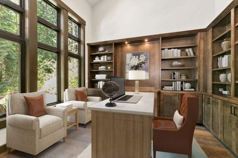 Redmond 01 custom home office