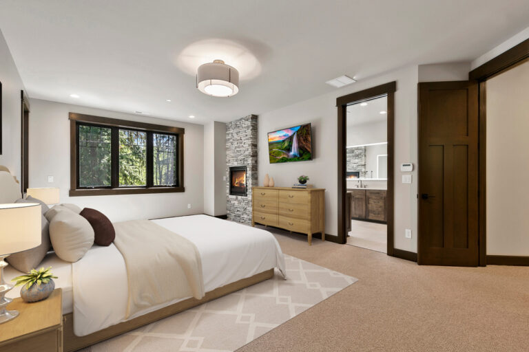Redmond 01 custom home primary suite