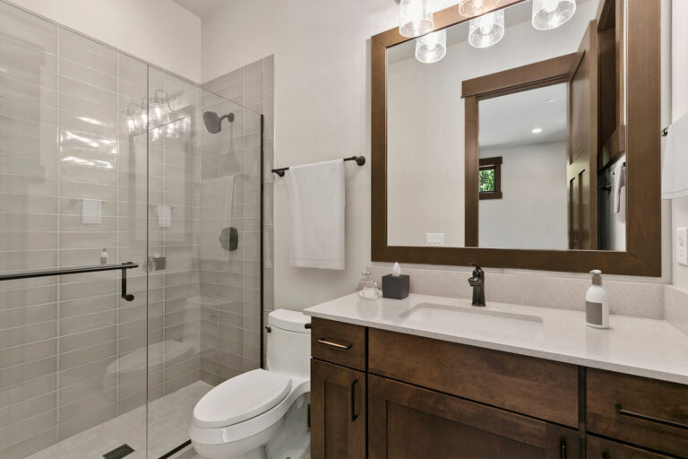 Redmond 01 custom home secondary bath