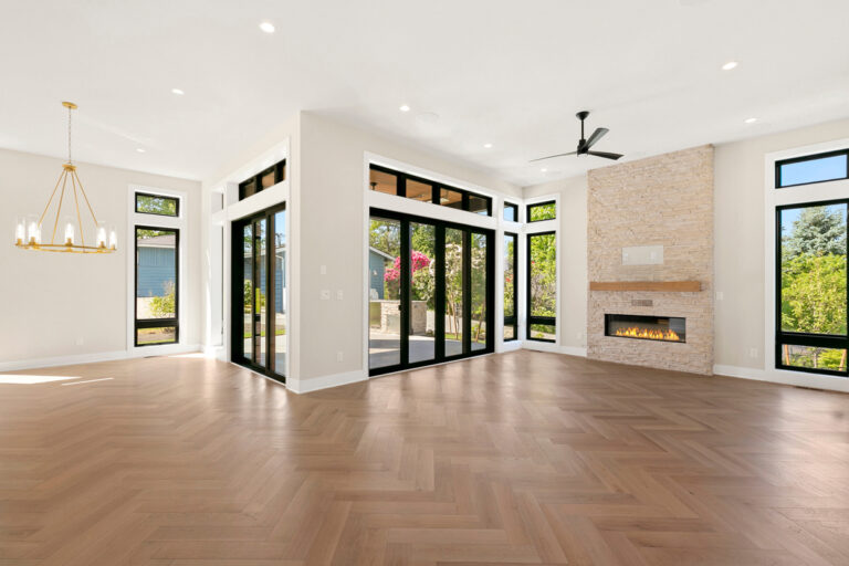 Renton 01 custom home great room