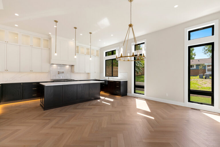 Renton 01 custom home kitchen