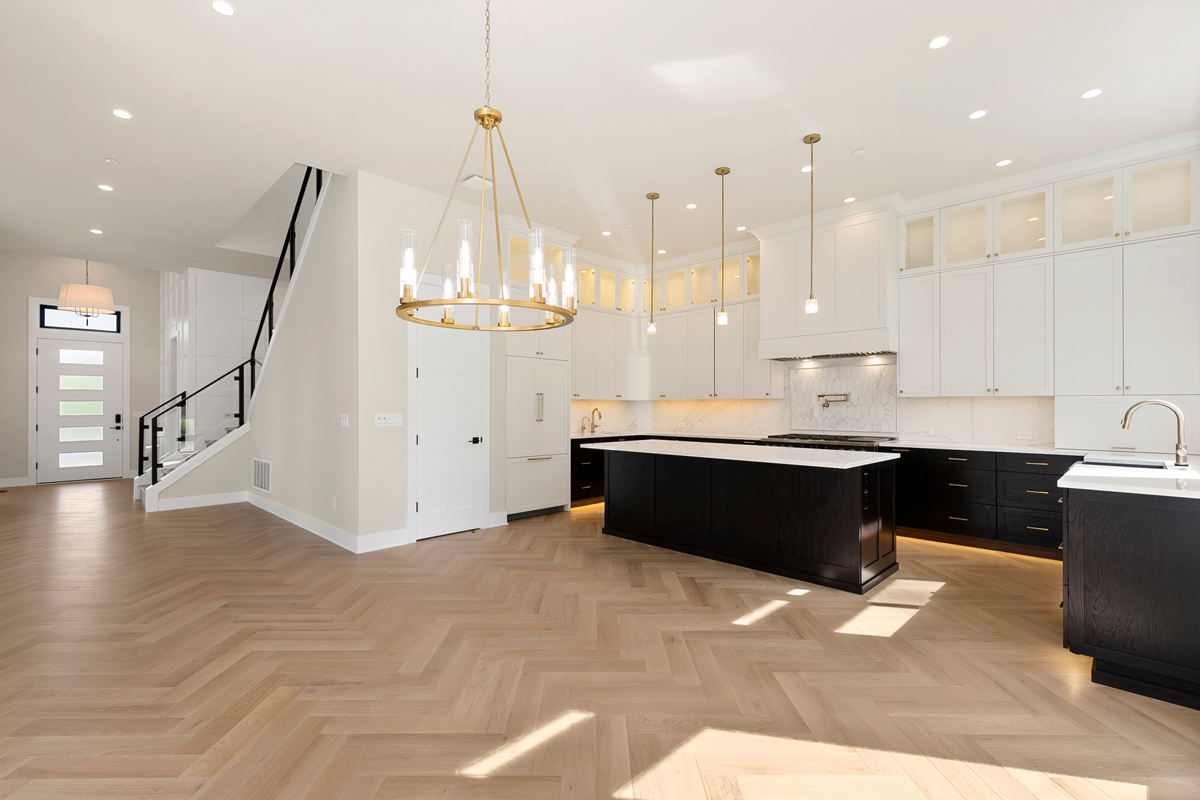 Renton 01 custom home kitchen