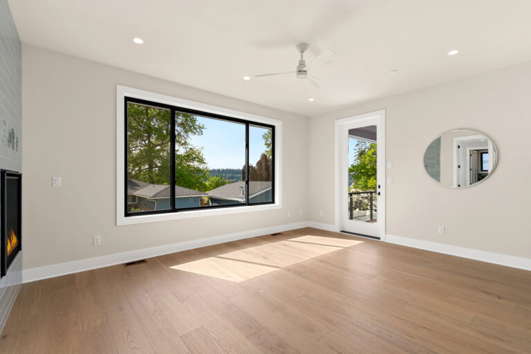 Renton 01 custom home primary suite