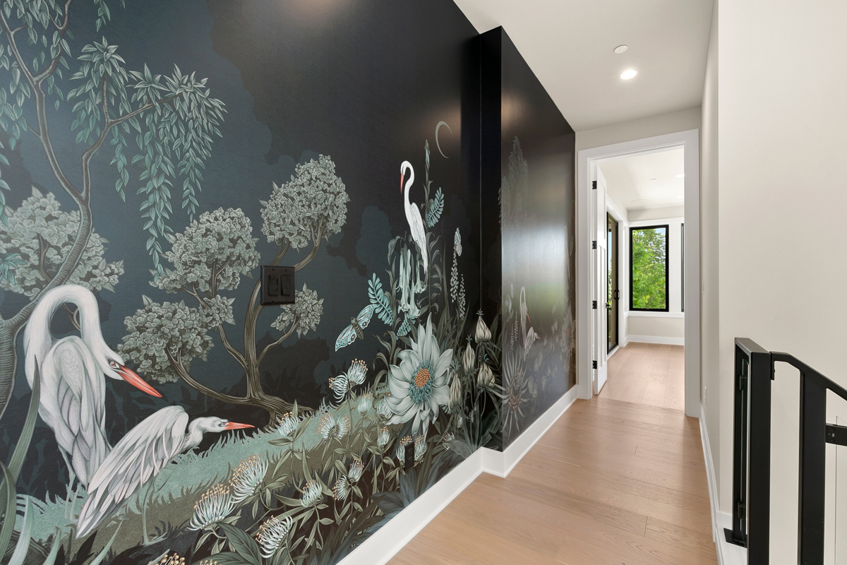 Renton 01 custom home upper hall