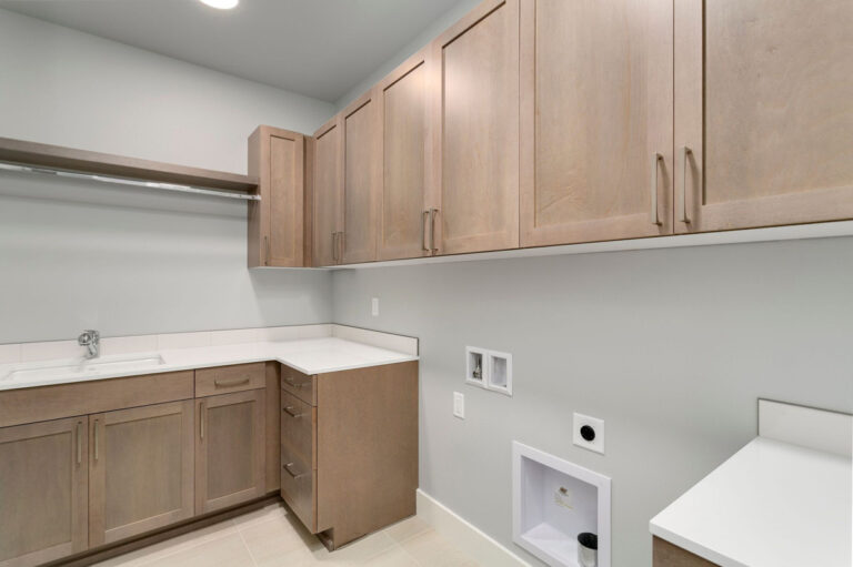 Sammamish 01 custom home laundry room