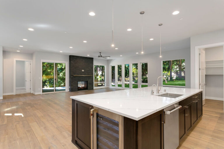Sammamish 01 custom home main living