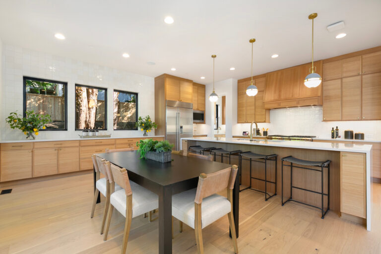 Delaney custom floor plan kitchen