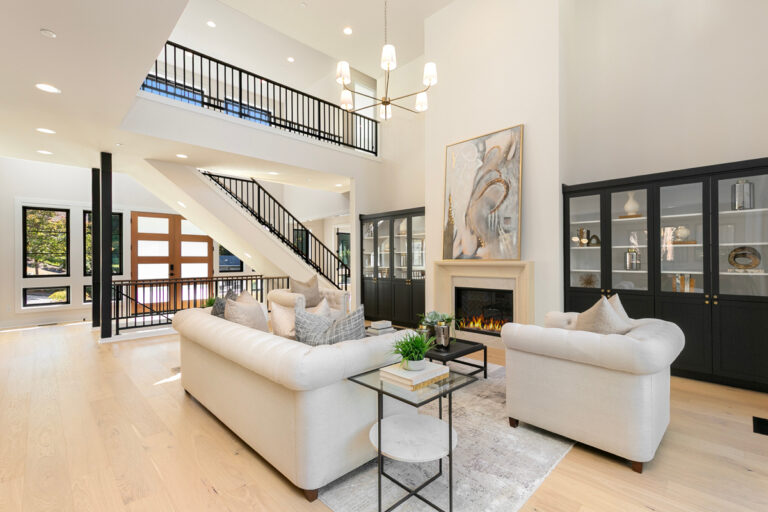 Delaney custom floor plan main living