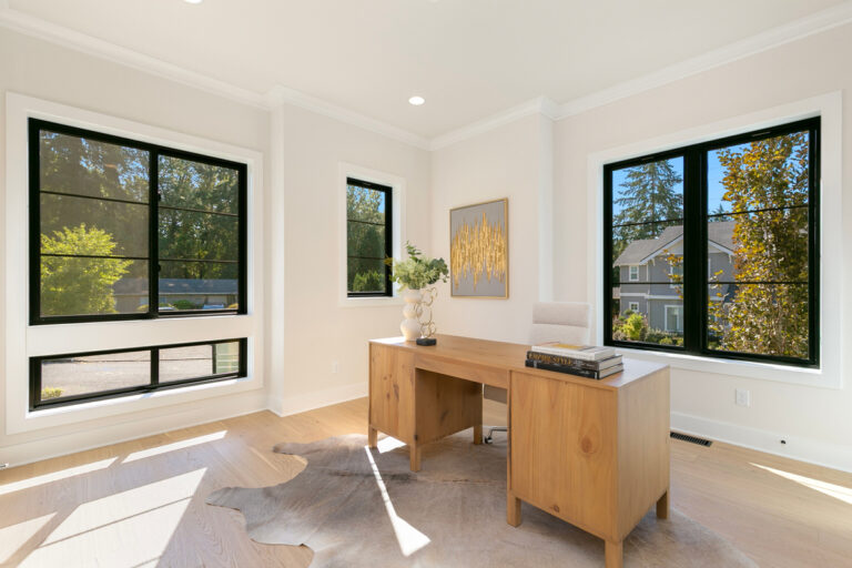 Delaney custom floor plan office