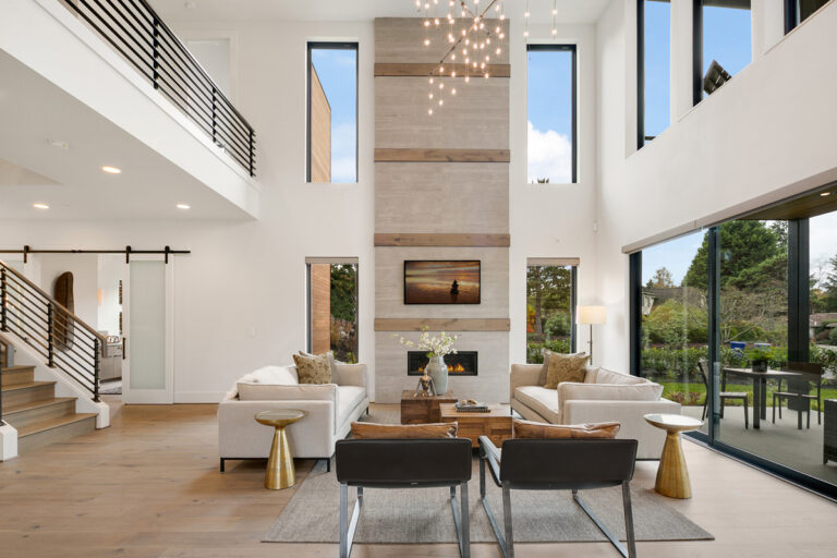Delhi custom floor plan great room