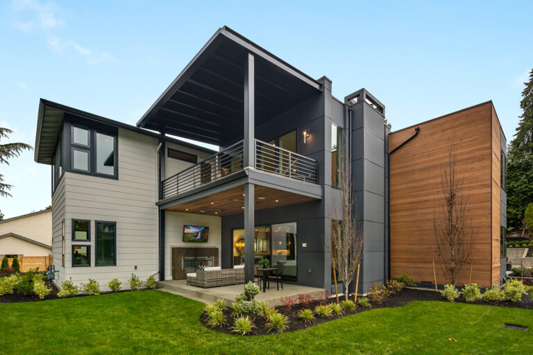 Delhi custom floor plan outdoor living