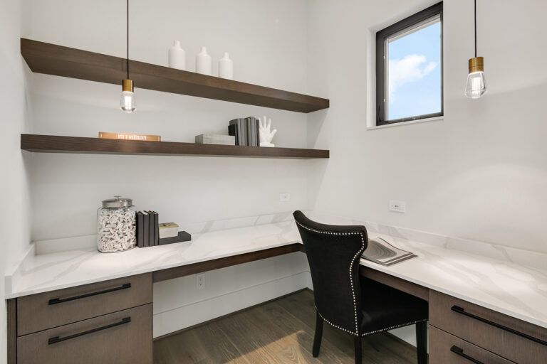 Delhi custom floor plan tech desk