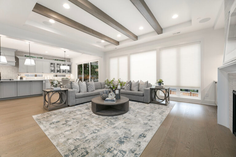 Devon custom floor plan main living