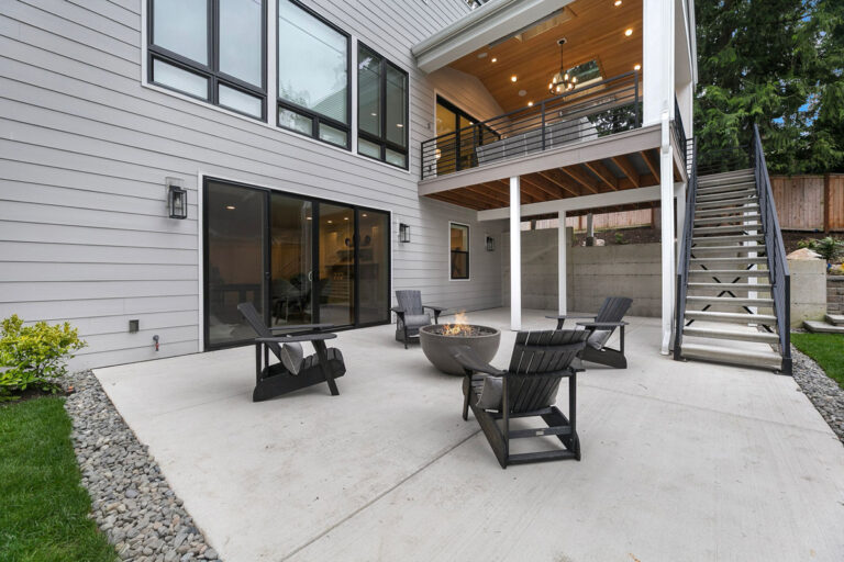 Devon custom floor plan outdoor living