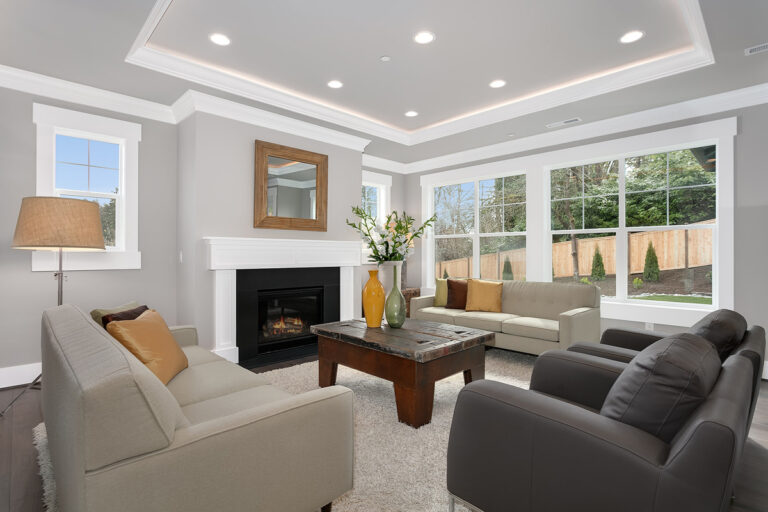 Florence custom floor plan great room