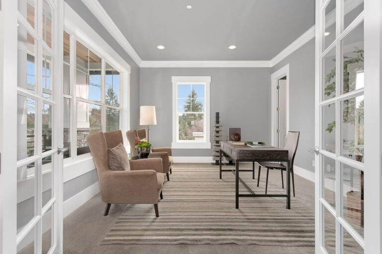 Florence custom floor plan office