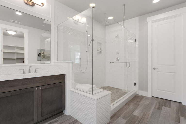 Florence custom floor plan primary suite bath