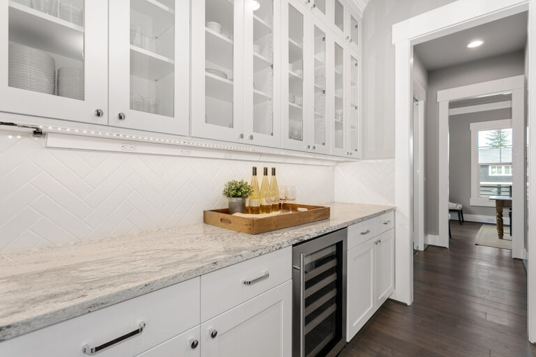 Florence custom floor plan service area