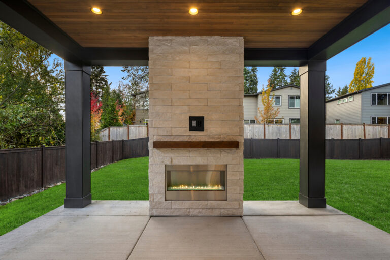 Grayson custom floor plan covered patio