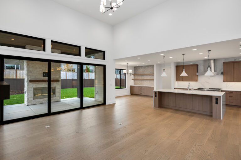 Grayson custom floor plan main living