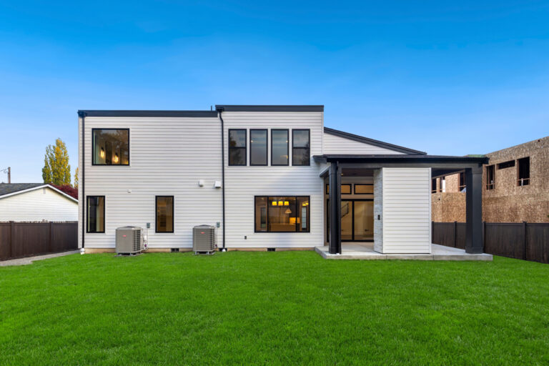 Grayson custom floor plan rear exterior