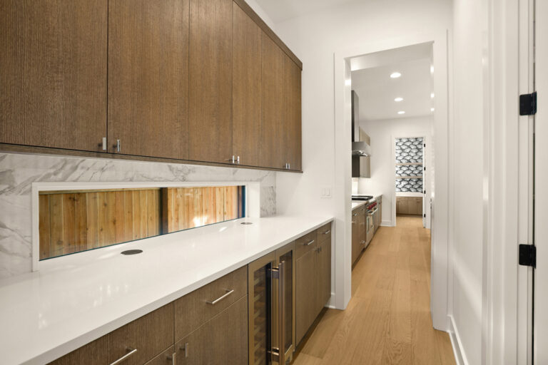 Hampton custom floor plan service area