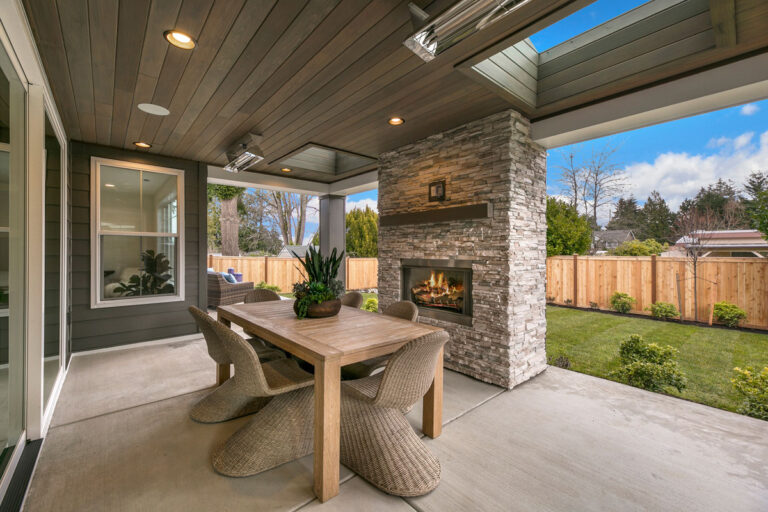 Harlow custom floor plan outdoor living