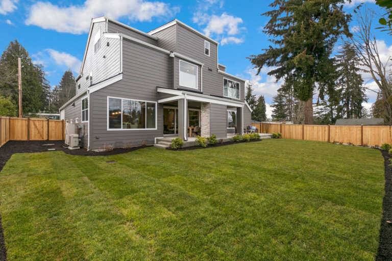 Harlow custom floor plan rear exterior