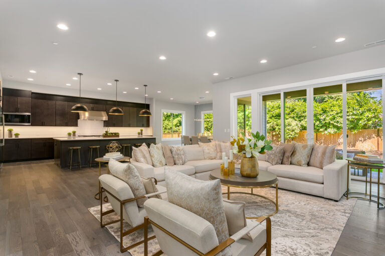 Hawthorne custom floor plan main living
