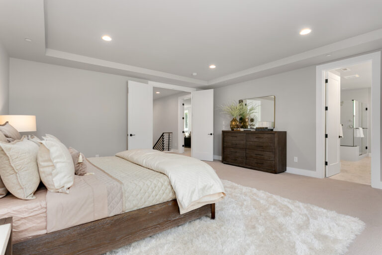 Hawthorne custom floor plan primary suite