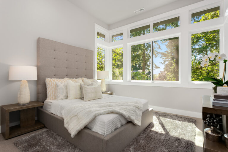 Hawthorne custom floor plan secondary bedroom