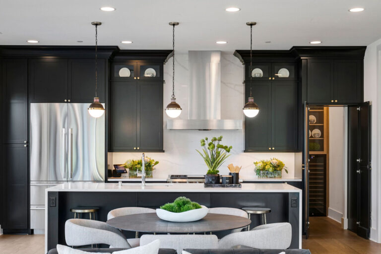 Hollingsworth custom floor plan kitchen