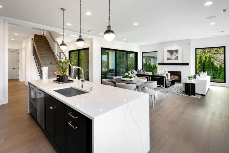Hollingsworth custom floor plan main living