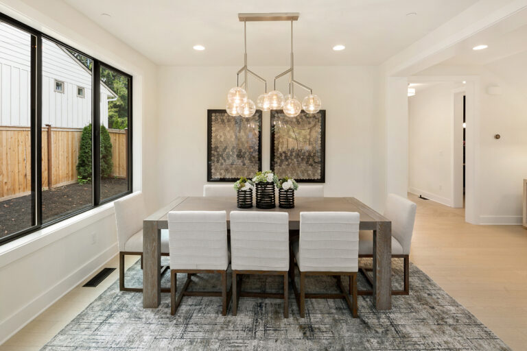 Jaipur custom floor plan dining room