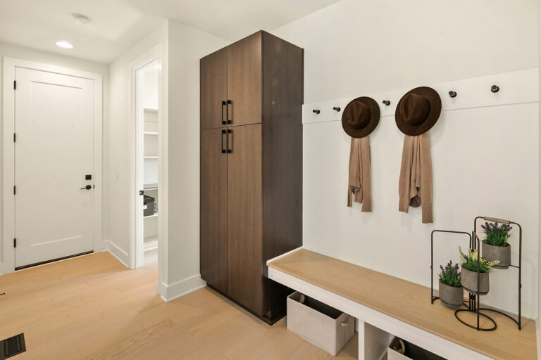 Jaipur custom floor plan mudroom