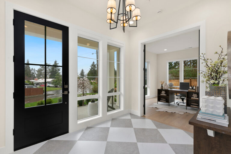 Juniper custom floor plan entry