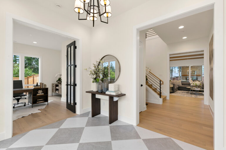 Juniper custom floor plan entry