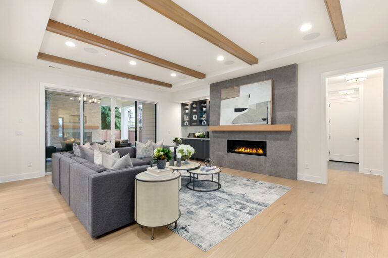 Juniper custom floor plan great room