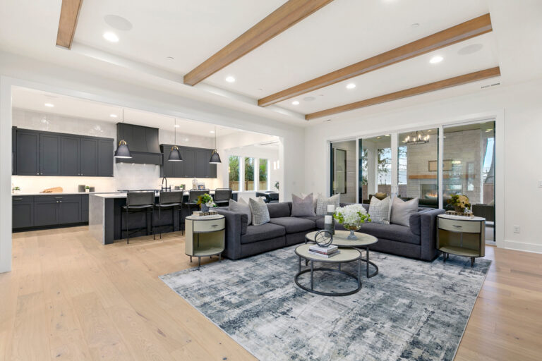 Juniper custom floor plan main living