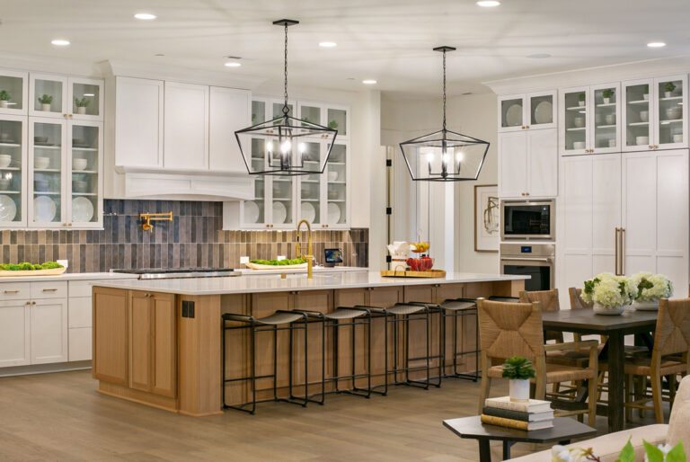 Kelso custom floor plan kitchen
