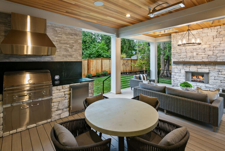 Kelso custom floor plan outdoor living