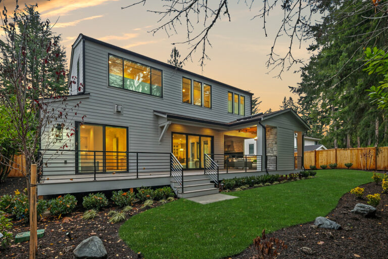 Kelso custom floor plan rear exterior