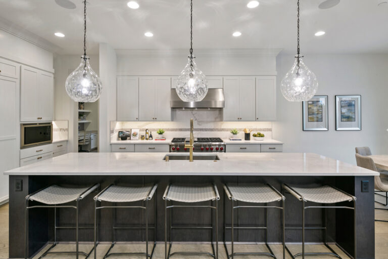 Kensington custom floor plan kitchen
