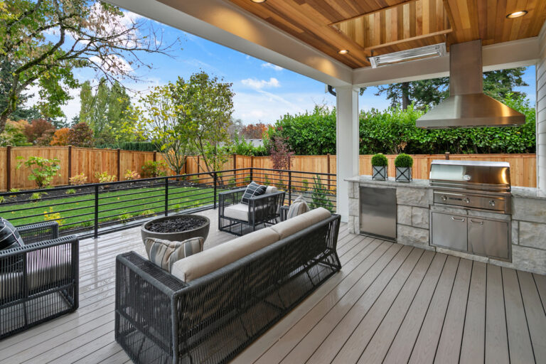Kensington custom floor plan outdoor living
