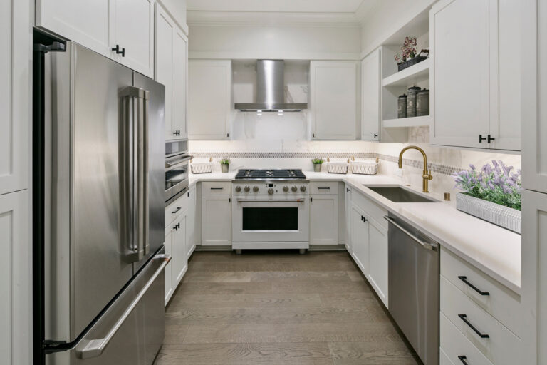 Kensington custom floor plan prep kitchen