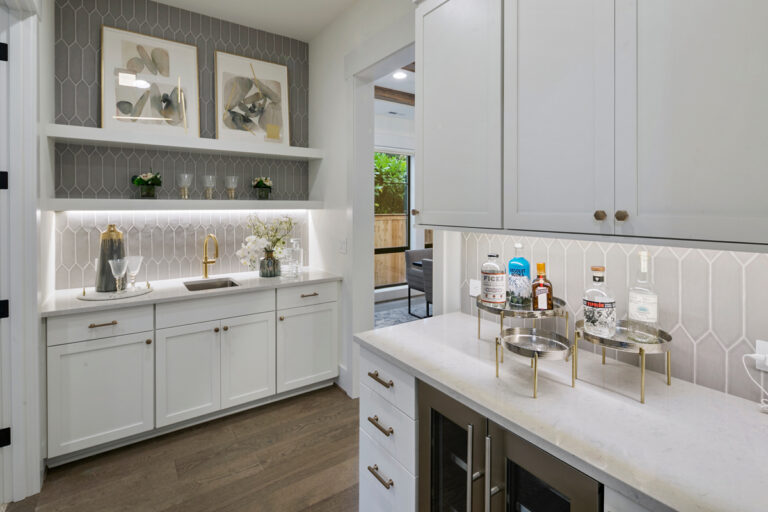 Kensington custom floor plan service area